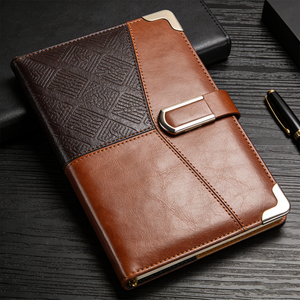 Libreta de Cuero PU <span class=keywords><strong>con</strong></span> Tapa Dura A5 Personalizada al por Mayor - Carpeta de 6 Anillas, Agenda Diaria <span class=keywords><strong>con</strong></span> Logotipo Personalizado para Regalo Corporativo de Oficina - Product Image 2