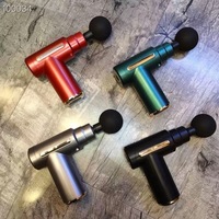 Mini masseur musculaire Rechargeable 2000Mah 20W, pistolet de Massage à 4 têtes