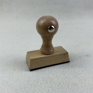 Timbro in Legno Massello Colore Naturale - Product Image 5