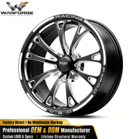 Jantes forgées WELD V-Series Frontrunner 15-18 pouces 5x114.3 5x120, jantes avant pour Mustang Camaro Challenger Pontiac G8