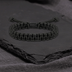 Pulsera de cuerda Náutica para hombre, pulsera de hilo de Paracord trenzada a mano, pulsera de surf ajustable impermeable para exteriores - Product Image 3