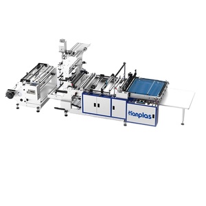Máquina de Fabricación de Bolsas de Sellado Lateral de Alta Velocidad HP-2SA DBS-AUSR de 2 Carriles para Empacar Pan y Pollo HP-SA800 DBS-AUSR de Alta Velocidad PL - Product Image 1