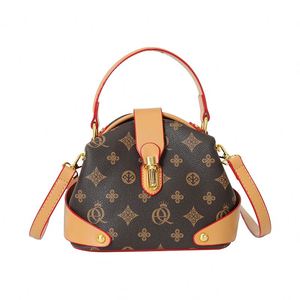 Vegan Geometric Pattern PU Leather Bucket Handbag with Anti-Theft <b>Lock</b> & <b>Portable</b> for Beach & Daily Use - Product Image 1