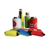 Porte-canettes isotherme pliable 12 oz, 3,5-5 mm, en néoprène, pour bouteilles de vin et de bière, avec impression de logo personnalisé