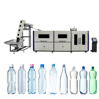 Machine de soufflage automatique de bouteilles PET STABLE SEGD-6 2L Mitsubishi PLC avec composants moteur et pompe, force de serrage de 8000 kN