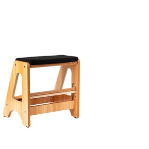 Repose-pieds en bois réglable, repose-jambes antidérapant, tabouret multifonctionnel pour la maison et le bureau - Product Image 5