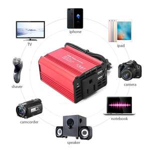 Vendita calda 300W auto USB <span class=keywords><strong>Inverter</strong></span> di potenza da CC a AC 12V 24V 110V a onda sinusoidale modificata <span class=keywords><strong>Inverter</strong></span> e convertitori più venduti - Product Image 6