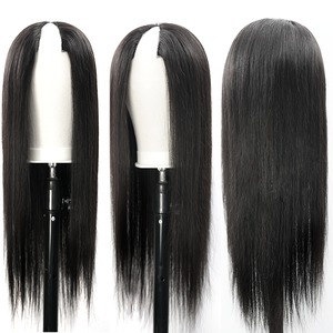 Peluca de Cabello Humano con Ondas Corporales en Forma de V, 30 32 Pulgadas, Sin Costuras, Sin Dejar Espacios, Sin Pegamento, Pelucas con Parte Delgada para Mujer, Extensiones de Cabello con Clip - Product Image 4