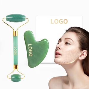 <span class=keywords><strong>Rouleau</strong></span> <span class=keywords><strong>de</strong></span> massage en quartz rose et <span class=keywords><strong>jade</strong></span>, ensemble Gua Sha - <span class=keywords><strong>Rouleau</strong></span> facial en pierre en forme <span class=keywords><strong>de</strong></span> cœur pour raffermir la peau, pour les yeux et le corps - Product Image 2
