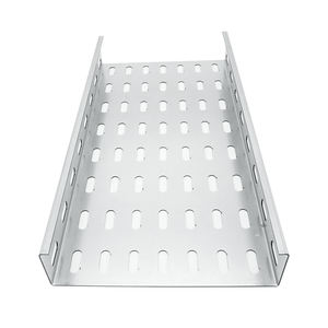 Bandeja de Cables Galvanizada por Inmersión en Caliente, Perforada y Personalizada, Resistente al Fuego y a la Corrosión, para Construcción Industrial, Marca HF - Product Image 1