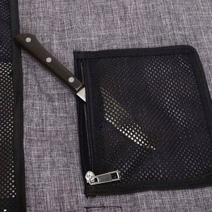 Bolsa de Cuchillos de Chef Impermeable de Fábrica BSCI, Bolsa de Almacenamiento de Utensilios de Cocina, Estuche Enrollable para Cuchillos con 12 Ranuras - Product Image 4