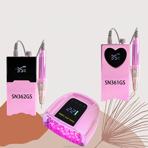 Высококачественная мощная настольная портативная бесщеточная перезаряжаемая машинка для маникюра 35000 об./мин. - Product Image 1