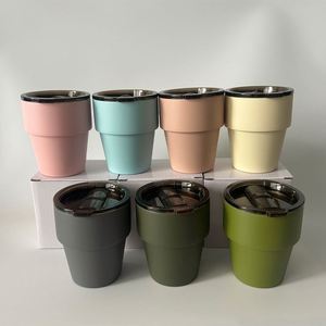 Taza de Café y Cerveza de Acero Inoxidable 304 de Doble Pared con Aislamiento Térmico de 6-12 Horas, Portátil para Coche y Uso en Exteriores, Mini - Product Image 4