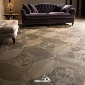 Parquet en bois massif de chêne naturel Design moderne Imperméable écologique pour la décoration intérieure de cuisine et d'entrepôt - Product Image 5