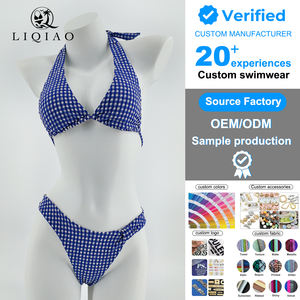 Servizio Completo OEM/ODM per Bikini Personalizzati con Tessuto/Colore/Logo/Accessori Personalizzabili per Abbigliamento da Spiaggia/Costumi da Bagno Femminili - Product Image 1