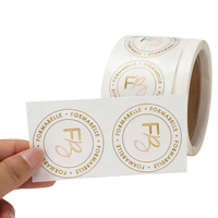 Étiquettes transparentes personnalisées pour flacons de parfum, autocollants personnalisés en vinyle imperméable brillant, étiquettes d'emballage transparentes pour parfum