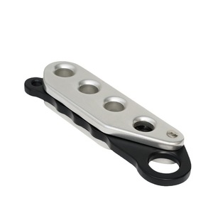 Descensor de Escalada ZW de 4 Orificios, Freno de Cuerda Manual para Escalada en Roca, Equipo de Seguridad y Rescate - Product Image 4