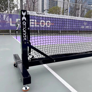 Arronax 22FT Heavy Duty Tournament Grade Pickleball Net Ruedas portátiles de fácil movilidad Regulación de cancha interior Entretenimiento - Product Image 1