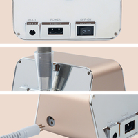Zeal Shine Nouvelle Machine à Ongles Électrique Professionnelle Portable Sans Fil 65W, Ponceuse à Ongles Électrique, Outils pour Ongles