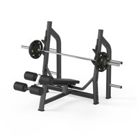 Presse à pectoraux inclinée professionnelle, machine de musculation commerciale pour la partie inférieure du torse, support de rangement robuste pour plaques de poids, équipement de fitness pour salle de sport