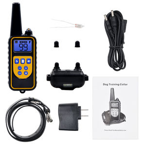 2024 Amz Venta caliente Entrenamiento de perros <span class=keywords><strong>Shock</strong></span> Bark Collar para perros remoto - Product Image 4