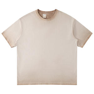 เสื้อยืดวินเทจแขนสั้นผ้าหนาสำหรับผู้ชาย พิมพ์ลายสไตล์สตรีทแวร์ ดีไซน์ยูนิเซ็กซ์ ผู้ผลิตเสื้อยืด - Product Image 4