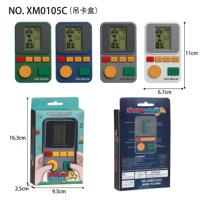 Console de jeu portable rétro multicolore, jeu de puzzle classique, lecteur de jeu de poche, jouet électronique portable, cadeau pour garçons et enfants