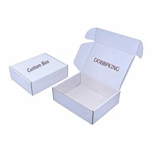 Boîte d'expédition en carton ondulé recyclé écologique de 3 mm avec insert et bande détachable pour la <span class=keywords><strong>livraison</strong></span> de bougies - Product Image 1