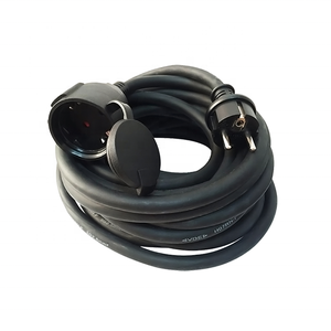 Câble d'extension <span class=keywords><strong>électrique</strong></span> <span class=keywords><strong>extérieur</strong></span> robuste en caoutchouc XUANSHI JL-3Z 16 Amp 250V, mâle-femelle, pour appareils électroménagers, IP44 - Product Image 1