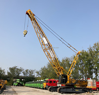 Grue à flèche articulée XGC130, marque chinoise de premier plan, capacité 130T, flèche de 76m, machine de levage lourd pour opérations de levage polyvalentes