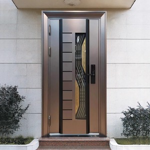 <span class=keywords><strong>Porte</strong></span> d'entrée intérieure de style coréen haut de gamme et sécurisée, en acier inoxydable 304, antivol, intelligente, avec ventilation et éclairage - Product Image 3
