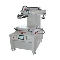 Machine de sérigraphie semi-automatique de haute précision avec table à vide coulissante Full-Servo opération facile pour étiquette
