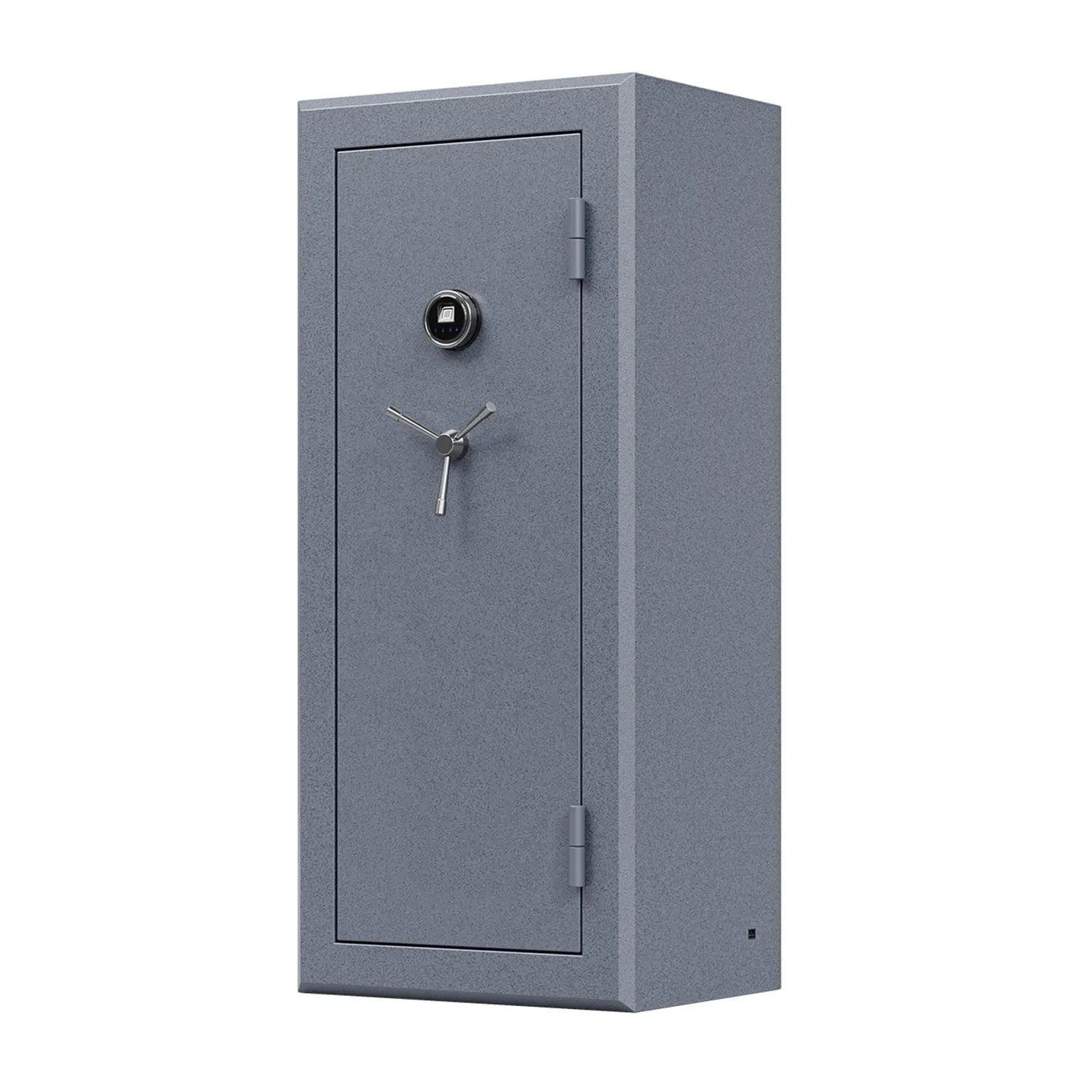 24 Gun Custom safe Fireproof Fingerprint Gun Safe Box for Long Guns, Grey