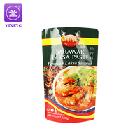 Yixing haute température sétrilisation 121 degrés cornue debout pochette emballage alimentaire feuille d'aluminium Laksa Sauce sac de cuisson
