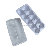T-027 Cetakan Plastik Blister Kustom Pengiriman Cepat Baki Plastik untuk 2ml 5ml 10ml 10 Vial