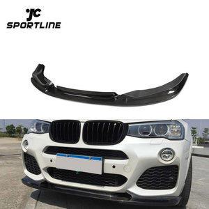 Mento Splitter per paraurti anteriore in fibra di carbonio <span class=keywords><strong>X4</strong></span> F26 per BMW <span class=keywords><strong>X4</strong></span> F26 M SPORT 2014 - <span class=keywords><strong>2018</strong></span> - Product Image 1