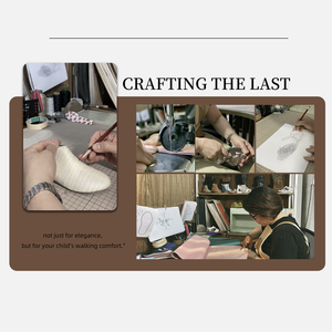 Sandali piatti con cinturino alla caviglia e fibbia per bambine Hicute, design con volant dorati, <span class=keywords><strong>scarpe</strong></span> estive da festa per bambini, modello 033, tendenza moda perfetta - Product Image 3