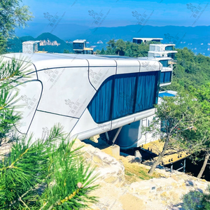 Système de puits de lumière rétractable populaire <span class=keywords><strong>pour</strong></span> hôtel Shepherds Hut, <span class=keywords><strong>pour</strong></span> maison en aluminium en forme de dôme, villa conteneur, autres maisons préfabriquées - Product Image 4