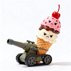 Nouvelle figurine personnalisée en PVC et caoutchouc, modèle <span class=keywords><strong>de</strong></span> cône <span class=keywords><strong>de</strong></span> crème glacée à <span class=keywords><strong>double</strong></span> cupe, décoration - Product Image 6