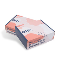 Vente en gros de boîtes d'expédition en carton ondulé de luxe Boîte en papier en carton réutilisable avec logo personnalisé