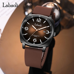Labaoli La publique TikTok Hot Live Explosions Ladies Watch Nouvelle montre carrée en silicone LA663 - Product Image 1