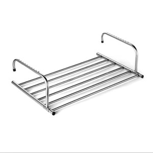 Tendedero Retráctil de Acero Inoxidable Shangxingwang, 50-86 cm, Plegable, para Ventana o Balcón - Product Image 4