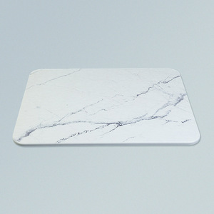 Tapete de Baño Absorbente de Pulpa de Madera Virgen Lisa de 60-39 cm, Tapete de Baño Personalizado con Impresión UV de Diatomita para Secar Platos - Product Image 5