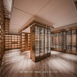 Réfrigérateur moderne de haute qualité pour boissons de <span class=keywords><strong>vin</strong></span> <span class=keywords><strong>rouge</strong></span> champagne, refroidisseur de <span class=keywords><strong>vin</strong></span> personnalisé, meilleure cave souterraine - Product Image 5