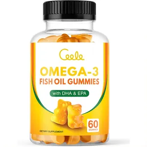 OEM/ODM 100 % reines Bio-Kids-Multivitamin DHA Omega 3 Fischöl-Supplements Omega 3 6 9 DHA Kaugummi für Kinder 60 Kaugummi