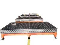 Table de soudage 2D 3D en fonte et acier pour fabrication métallique 3000 mm x 1500 mm avec outillage de fixation pour table de soudage