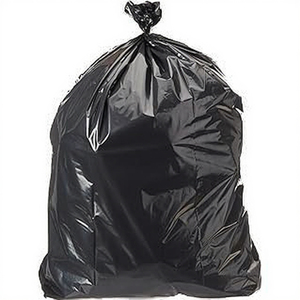 Sacs poubelles noirs à cordon de serrage, sacs poubelles en plastique résistants, non parfumés, jetables, pour usage domestique et commercial - Product Image 3