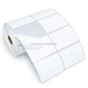 Tùy Chỉnh 35Mm X 50Mm <span class=keywords><strong>2</strong></span> Hàng <span class=keywords><strong>2</strong></span> Dòng Trực Tiếp Nhiệt Tự Dính Nhãn Giấy Cuộn Mã Vạch Sticker Nhiệt Nhãn Cuộn - Product Image 1