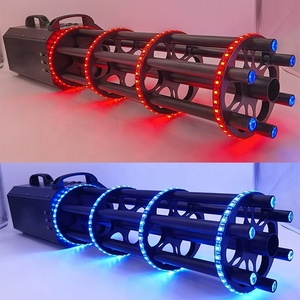 Gubera DJ thiết bị Confetti giấy máy điện Shooter Máy LED thay đổi màu sắc DJ Sân khấu Confetti giấy máy - Product Image 3
