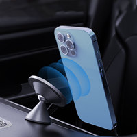 Support de téléphone portable magnétique portable en alliage d'aluminium Fy72-A pour camion et voiture avec rotation réglable